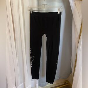 No Boundaries Black Leggings with Accents